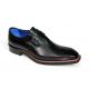 Emilio Franco "Filippo" Black Genuine Italian Calf Leather Monk Strap Dress Shoes.